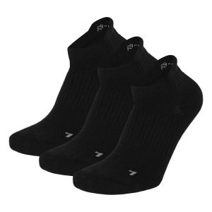 Xtreme Fitness Sneakersokken 3-pack Zwart-35/38
